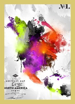 ART-GALERIE-SHOPde 70 x 98cm No Premiumqualität abstrakt - MADE IN