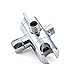 HOMEIDEAS 3-Way Shower Arm Diverter for Handheld Shower and Shower Head Bathroom Universal Shower System Component Replacement Part,ABS Chrome Plated