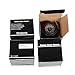 VideoSecu 4 Pack Dome Dummy Fake Infrared IR CCTV Surveillance Security Cameras Imitation Simulated Blinking LED with Security Warning Stickers C4B