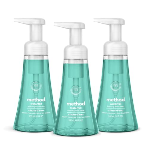 method泡沫洗手液瀑布10盎司3瓶装