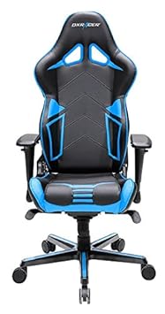 DXRacer OH/RV131/NB R131-NB Stuhl Polyester Schwarz/Blau Medium