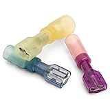 Female Disconnect Marine Grade - Adhesive Lined Heat Shrink - 25 per Package * PLEASE CHOOSE GAUGE SIZE *