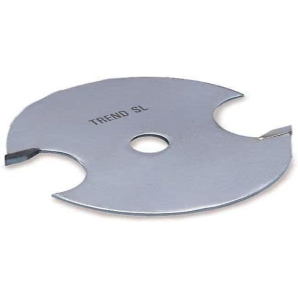 Trend Professional 1/4 Inch Bore Slotter, 2.0mm Kerf, Slot Cutter with 36mm Cut Diameter, 2 Teeth, Tungsten Carbide Tipped, SL/B
