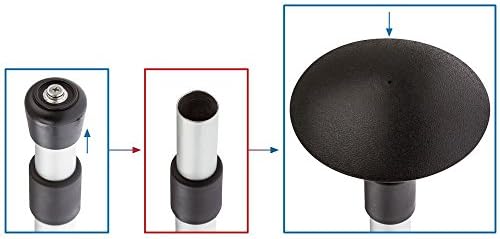 Telescoping Cover Support Pole Anodized Aluminium Tube Adjustable From 28/'/'-48/'/'