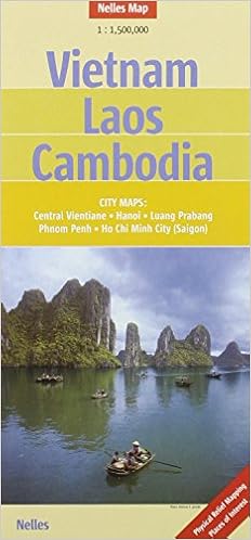 Buy Vietnam Laos Cambodia Nel 325 Nelles Map Book Online At