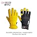 SKYDEER Full Premium Genuine Deerskin Leather Hi-Performance Utility Driver Work Gloves (SD2210/M, Unlined)