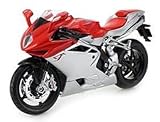 2012 MV Agusta F4 Red/Silver Bike 1/12 Motorcycle by Maisto 11094