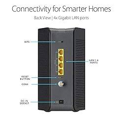 ASUS AX6000 WiFi 6 Cable Modem Wireless Router