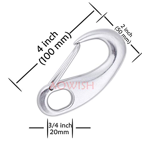 2 AOWISH+Stainless+Carabiner+Keychain+Backpack