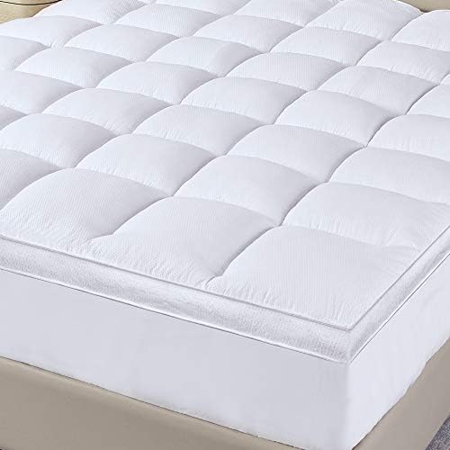 Extra Thick Mattress Topper for Full Size Bed with Softest to Touch
