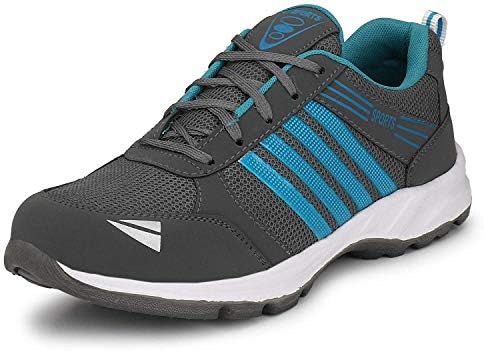 Shozie Men's Popular Running Sports Shoes Grey