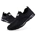 Pooluly Women's Lightweight Athletic Quick Drying Mesh Aqua Slip-on Water Shoes