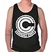 Nerdy Anime Goku Corporation Super Ninja Tank Top Black