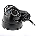 ELP 3.6mm 1080P Dome Camera with IR LED Night Vision HD Webcam Infrared PC Camera with Metal Case Waterproof Outdoor USB Security Camera CCTV Home Surveillance System 30/60/120fps Auto IR Camera