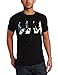 FEA Men's The Beatles Golden Slumbers T-Shirt, Black, Large