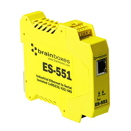 Brainboxes - Device Server - 10MB LAN, RS-232, RS-422, RS-485 (ES-551)