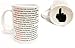 Ceramic Coffee Mug Grammar Expletive and Rude Mugs Middle Finger Cute Mugs - Funny Saying Flip Off Porcelain Coffee Cup with White, 11Oz by Busen