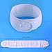 eBoot Spa Make up Headband Terry Cloth Headband Stretch Yoga Sport Headband Shower Headband, 3 Pieces (White)