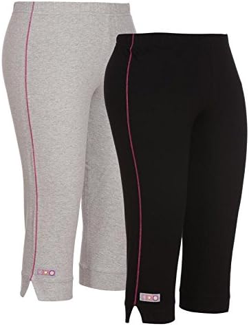 OCEAN RACE Women Cotton Capris Combo (3/4 th Pant)-Pack of 2