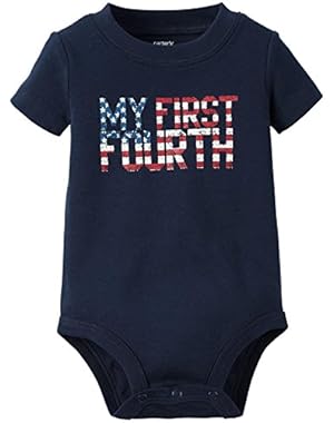 Unisex Baby First 4th of July Bodysuit