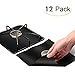 Wellead Stove Burner Covers Gas Range Protectors Non-stick Stovetop Burner Liners 12 Packs 10.6