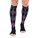 Doc Miller Open Toe Compression Socks 30-40 mmHg 1 Pair Medical Grade Stockings (Small - 5XL)