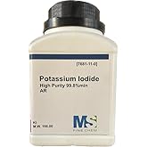 Potassium Iodide, High Purity Crystals/Powder, 100%, 500 Gram, Potassium Crystal/Same dayship