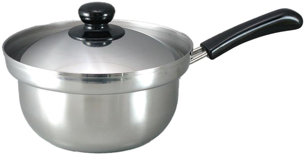 下村企販 ふきこぼれにくい鍋 片手鍋 20cm 【日本製】 ステンレス ガス火 IH対応 煮物 麺 ラーメン パスタ そば うどん ゆで名人 燕三条 40798商品画像