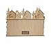 Kurt Adler LED Wooden Advent Calendar Decoration, 13-Inch