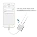 iPhone 7 Aux Adapter, Sukey Lightning to 3.5mm Headphone Jack Audio Adapter 3 in 1 Aluminum Lightning Adapter Lightning Headphone Audio and Charger Adapter for iPhone 7 /7Plus /8 /8Plus /X …