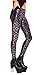 Alaroo Women Bling Mermaid Print Scale Leggings Pants Rainbow S