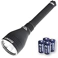 Armytek Barracuda Pro v2 XHP35 High Intensity Flashlight -1850 OTF Lumens w/4x FREE Eco-Sensa Premium CR123A Batteries