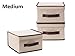 STORAGE MANIAC Storage Bins Extra Large, Foldable Storage Baskets with Handle, Fabric Clothes Storage Boxes for Shelves for Organizing Closet Shelf Nursery Toy 15.35