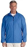 adidas Golf Men's 3-Stripes Full-Zip Jacket - ECRU - S Men's 3-Stripes Full-Zip