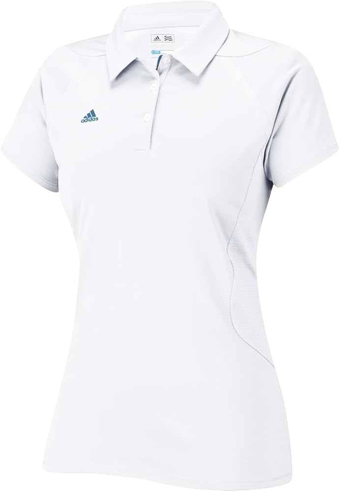 adidas New Womens Golf Polo Large L White Clothing