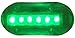T-H Marine Underwater Boat Lights - High-Intensity Surface Mount Waterproof Lighting - Use Above or Below Water - Multi-Purpose Use and Low Power Draw - Green