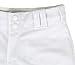 Alleson Athletic Girls' Standard Belt Loop Fastpitch Pant – Five Pro-Style Fit, Moisture-Wicking & Durable Fabric, White, X-Large