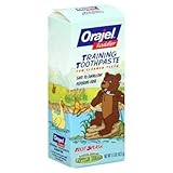 Orajel Toddler Training Toothpaste, Fruit Splash - 1.5 Oz