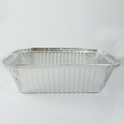 25 Pack 3 Lb Aluminum Foil Loaf Pan Disposable Bread Container Baking
