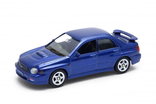 OPO 10 - Miniature car compatible with Subaru Impreza WRX STI 2002, 1:64 scale, 3 inches (7.5cm), Welly SUP07