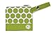 Lunchskins Reusable Mini Zip Bag, Green Dot