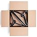 Made in USA Heavy Duty Plastic Clothes Hangers Bulk, 20 30 50 100 Pack Available, Strong Plastic Hangers, Jacket Coat Hangers, Thick Plastic Hanger for Closet and Clothing Hangars (36pk Black)