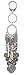 Giftale Handbag Vintage Charms Backpacks Retro Key Ring Purse Indian Keychain,