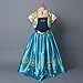Cokos Box Girls Princess Birthday Party Dress Costume 7 to 8 Years, Blue