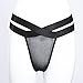 OutTop Women Sexy See-Through T Back Lace Thongs G-String Panty Briefs Underwear (L)
