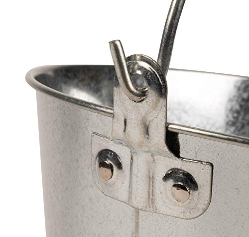 5 Round+Galvanized+Buckets+Centerpiece+100+Ounce