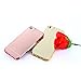 TabPow iPhone 5C Case, Improved Mirror Reflection, Scratch-Resistant Bling Luxury Slim TPU PC Case Cover for iPhone 5C - Rose Gold
