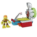 Teenage Mutant Ninja Turtles Pre-Cool Half Shell Heroes Sewer Cruiser with Michelangelo Vehicle and Figure