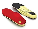 Spenco PolySorb Walker/Runner Insoles - Size 1 Red, Women's 5-6