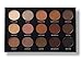 15 Nudes & Rudes Highly Pigmented Professional Neutral Eyeshadow Palette - Everyday Makeup Shadow Palette with Intense Pigment